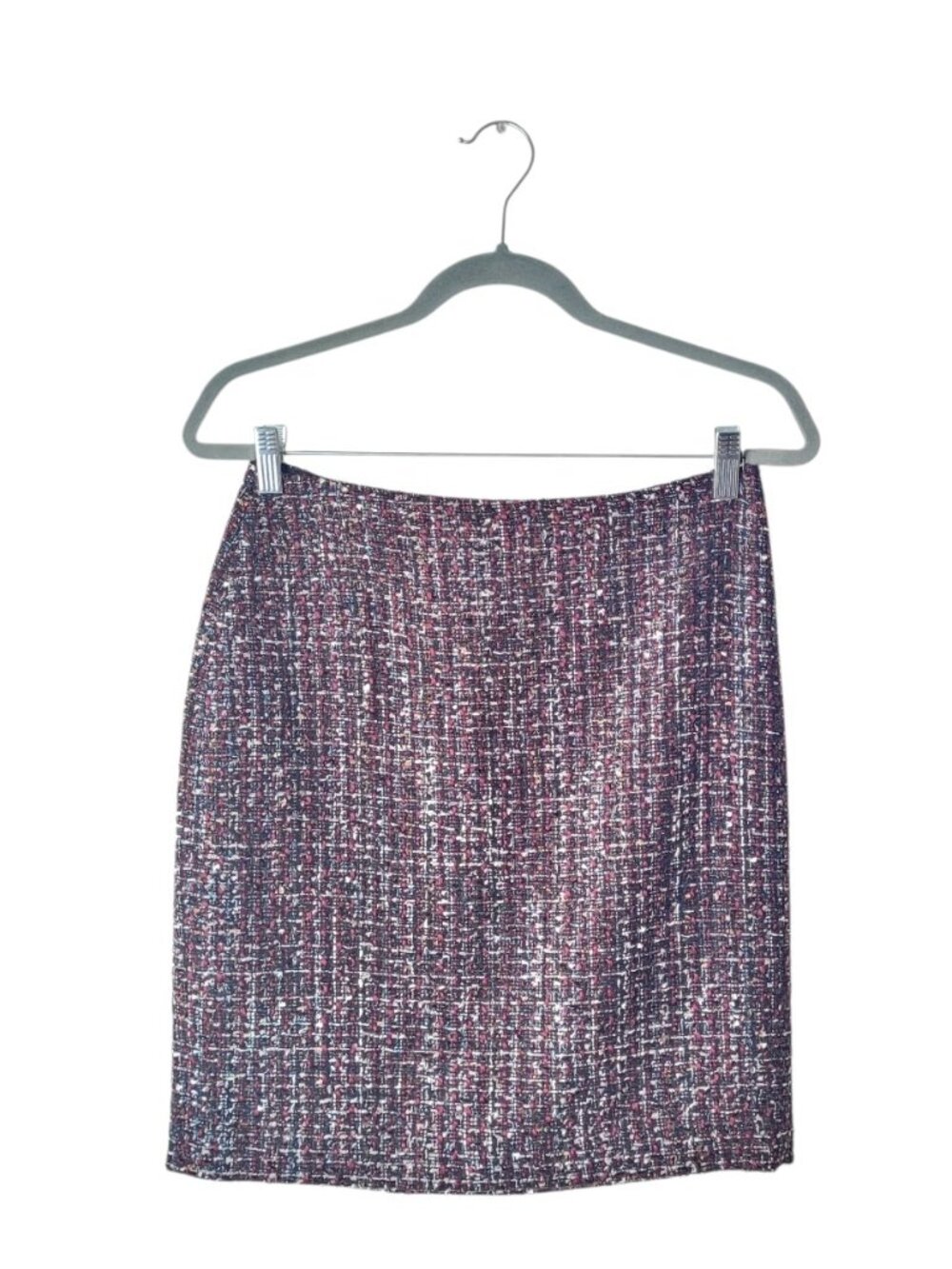 Calvin Klein Tweed A-Line Skirt